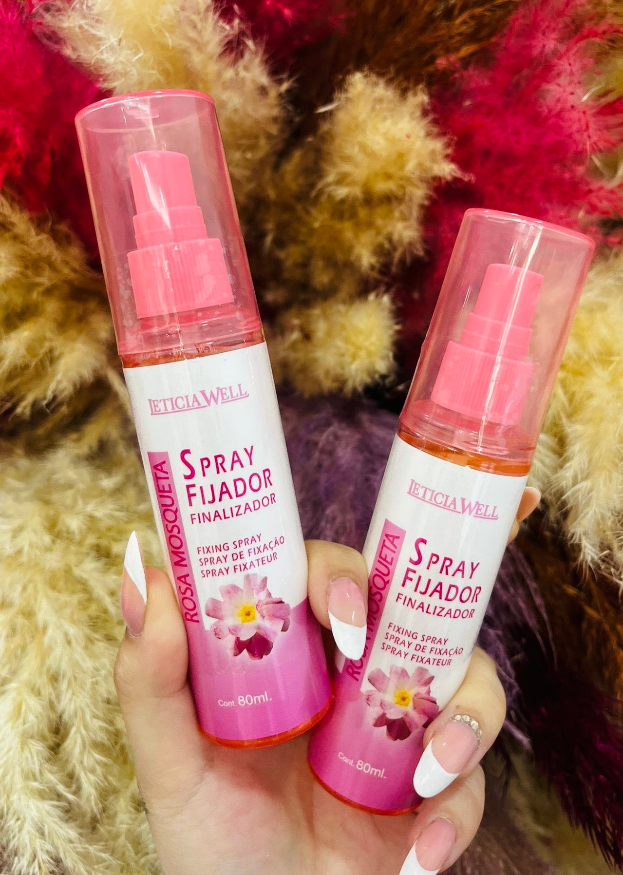 SPRAY FIJADOR Y FINALIZADOR DEL MAQUILLAJE - ROSA MOSQUETA