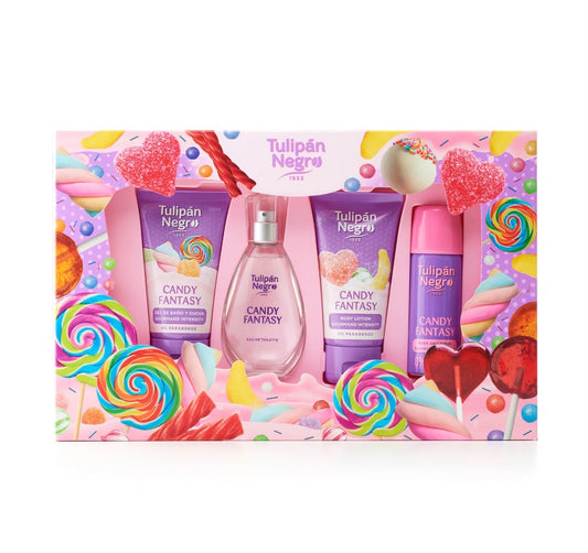 ESTUCHE TULIPÁN NEGRO CANDY FANTASY