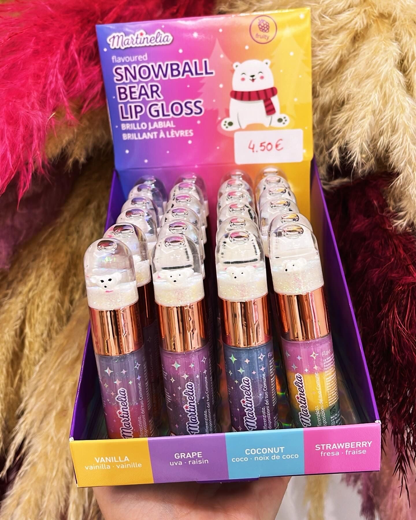 BRILLO LABIAL SNOWBALL BEAR - MARTINELIA