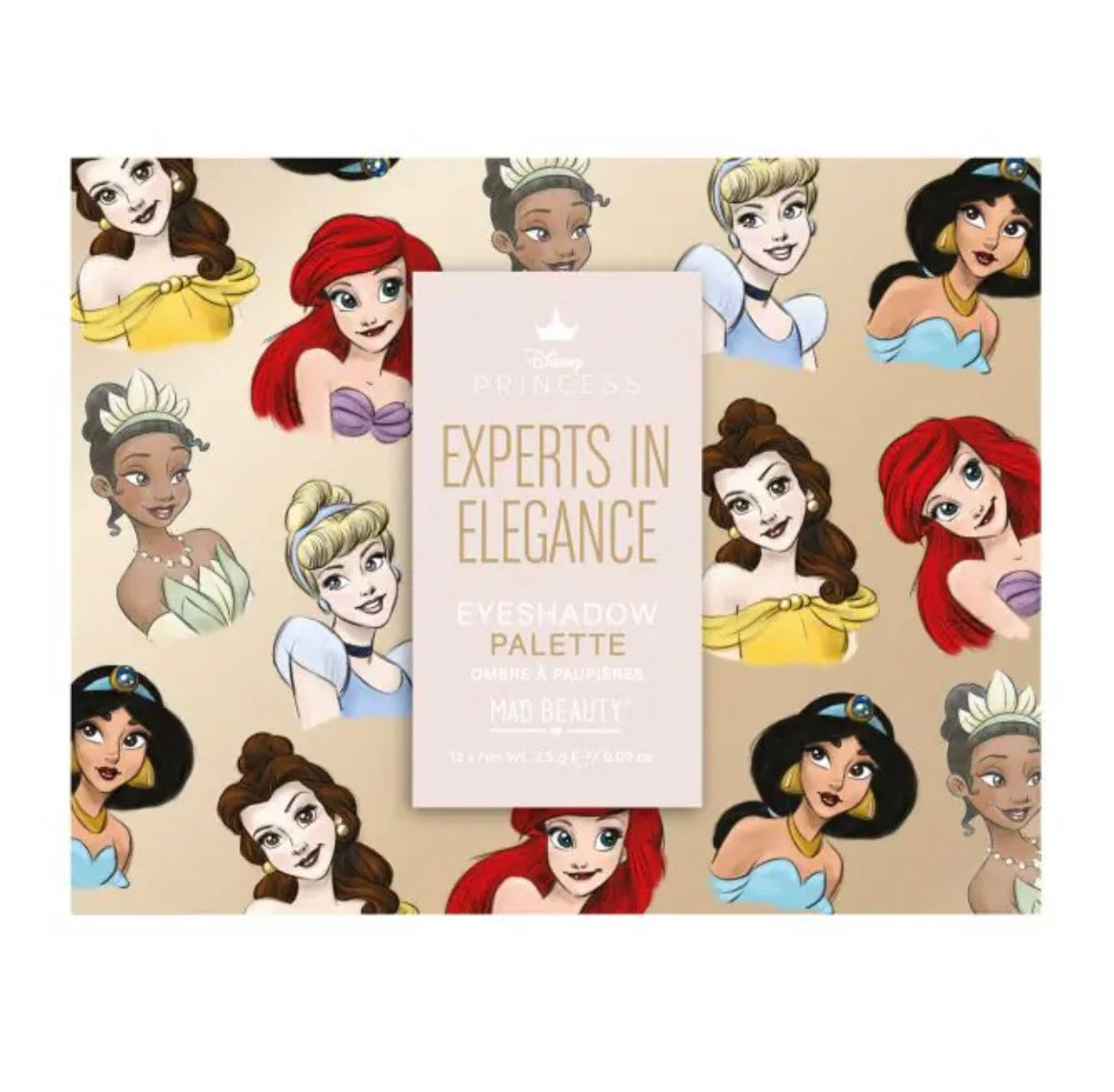 PALETA DE SOMBRAS PURE PRINCESAS DISNEY