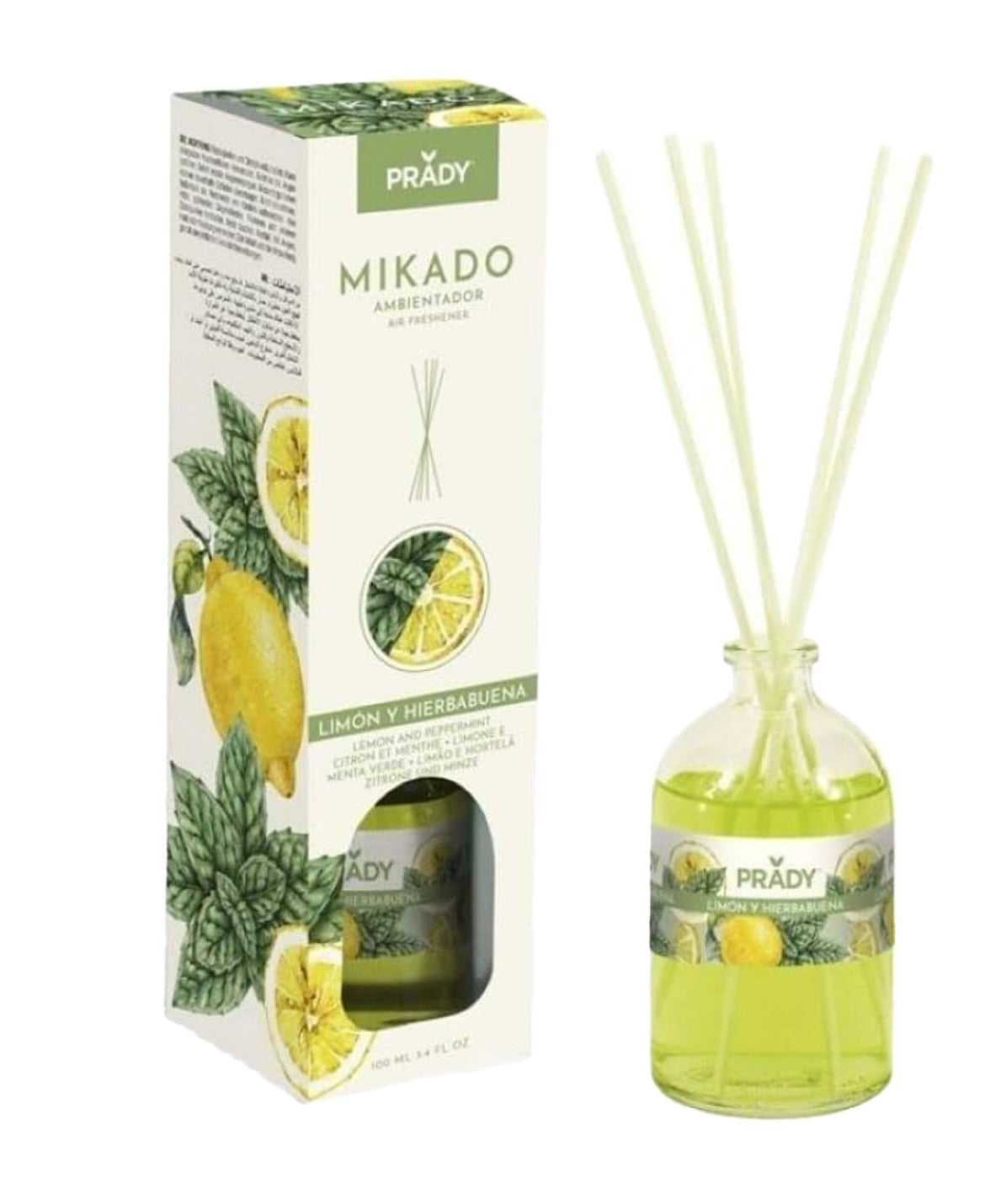 AMBIENTADOR MIKADO PRADY LIMÓN E HIERBABUENA