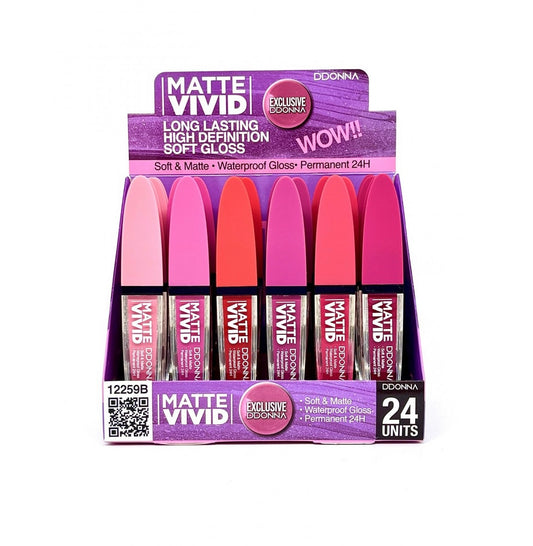 LIPGLOSS MATTE VIVID PERMANENT - DDONNA