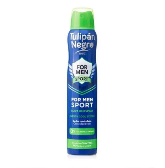 DESODORANTE SPRAY FOR MEN SPORT - TULIPÁN NEGRO