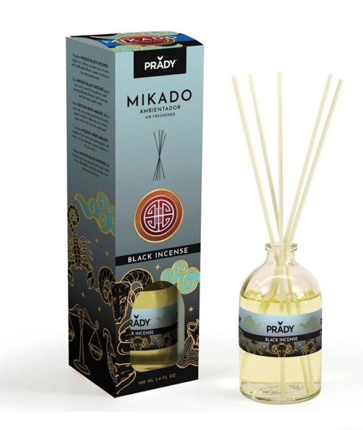 AMBIENTADOR MIKADO PRADY BLACK INCENSE