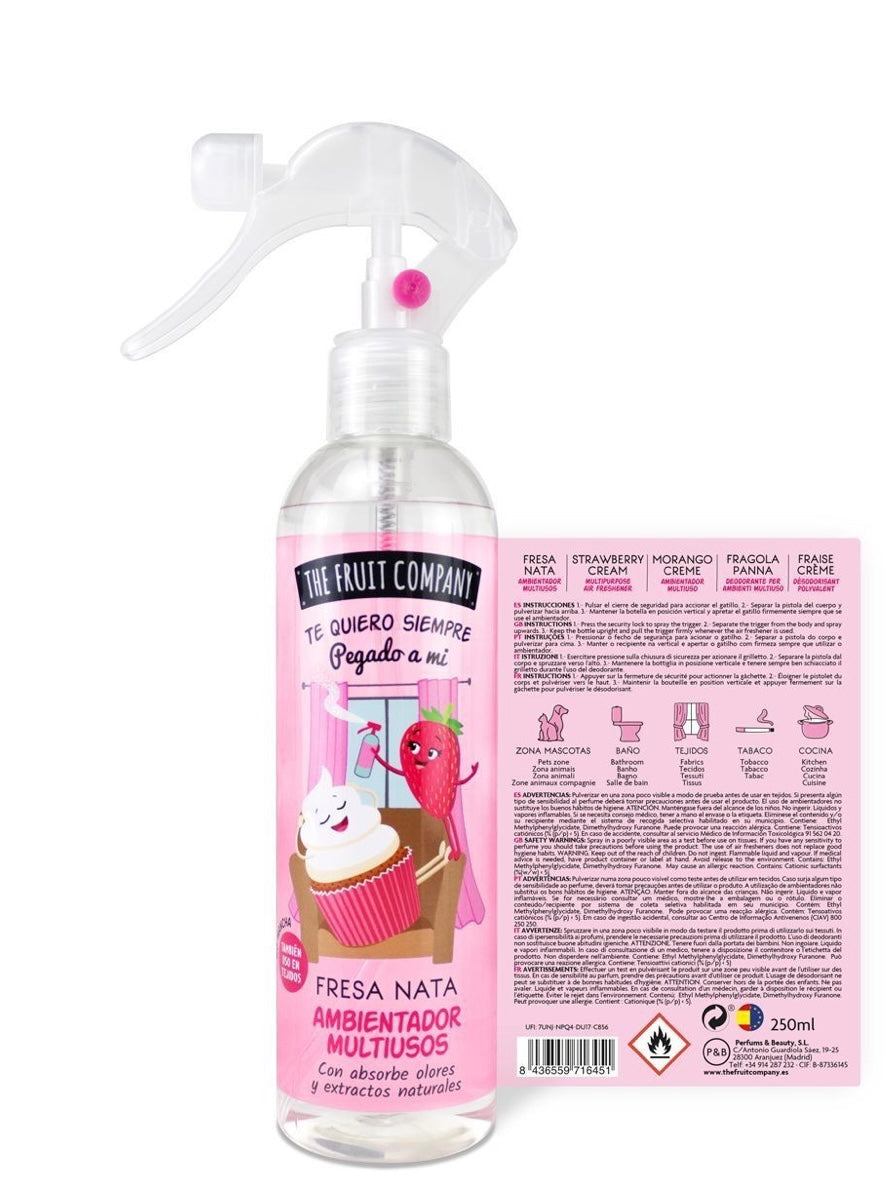 AMBIENTADOR SPRAY FRESA Y NATA TFC