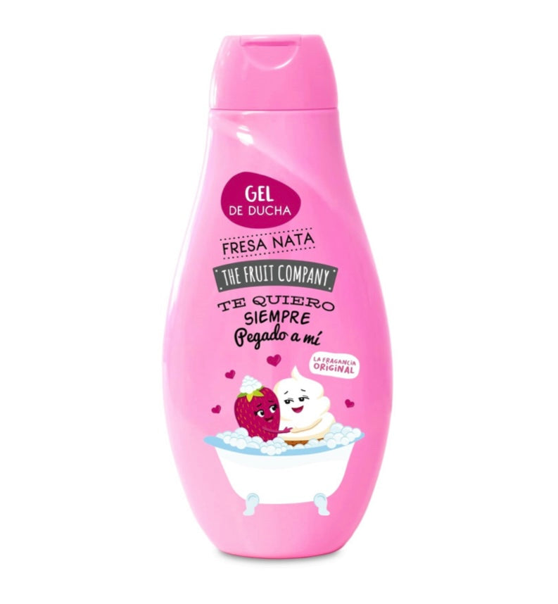 GEL DE DUCHA DE FRESA Y NATA TFC